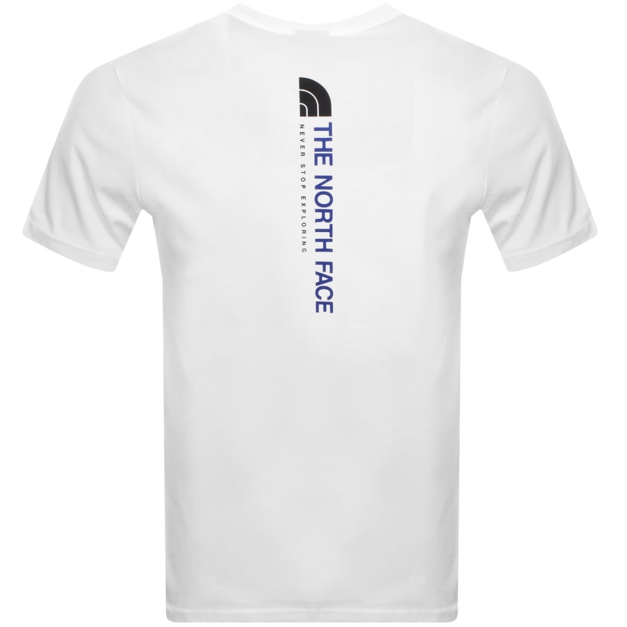 The North Face Vertical T Shirt White | Mainline Menswear